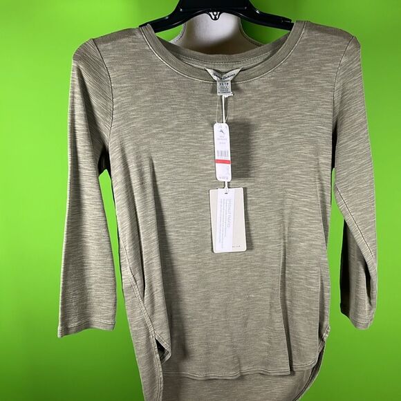 Tommy Bahama Ashby Isles Scoop-Neck 3/4-Sleeve T-Shirt Size XS/TP - Picture 4 of 5